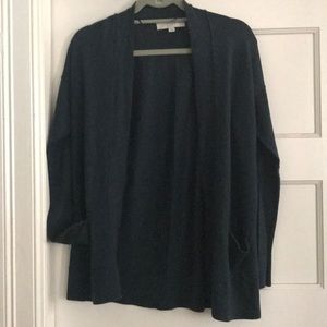 Dark Turquoise/ Forest Green Blue Loft Cardigan